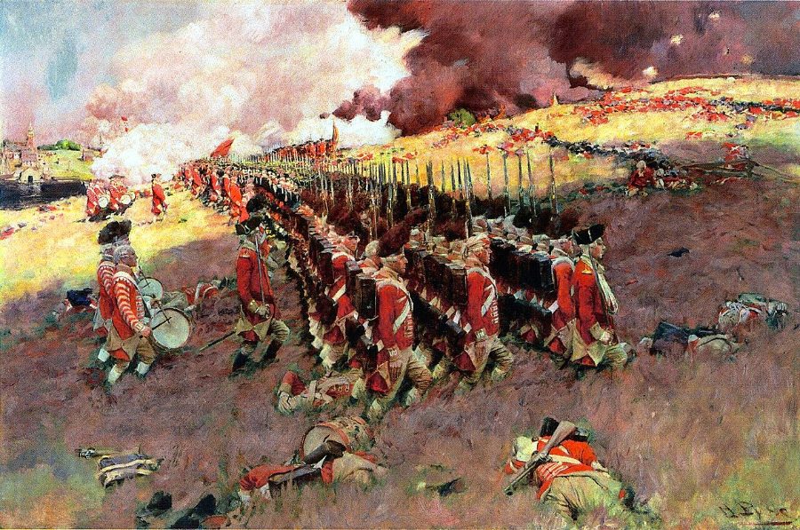 "The Battle of Bunker Hill" (Pyle)