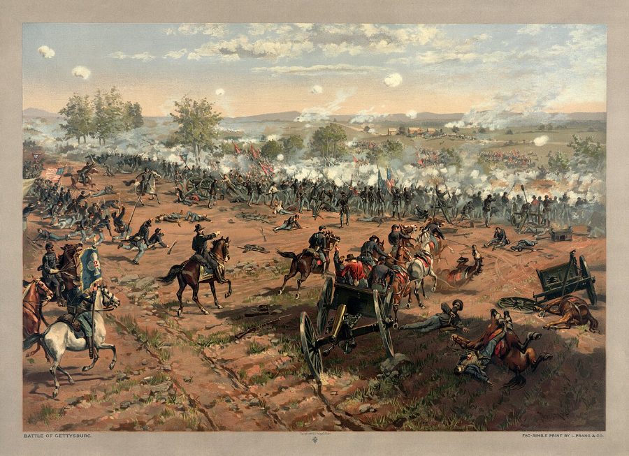 "Hancock at Gettysburg" (Thulstrup)