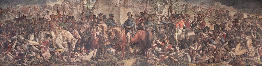 "The Meeting of Wellington and Blücher" (Maclise)