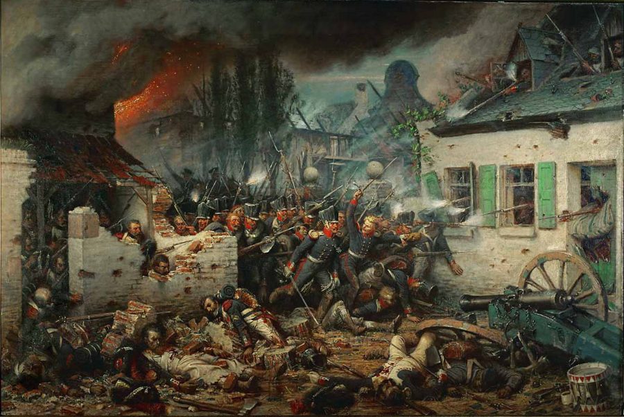 "Prussian attack on Plancenoit" (Northen)