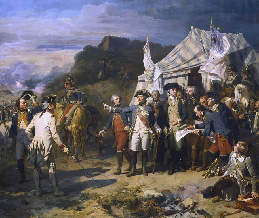 "Siege of Yorktown" (Couder)